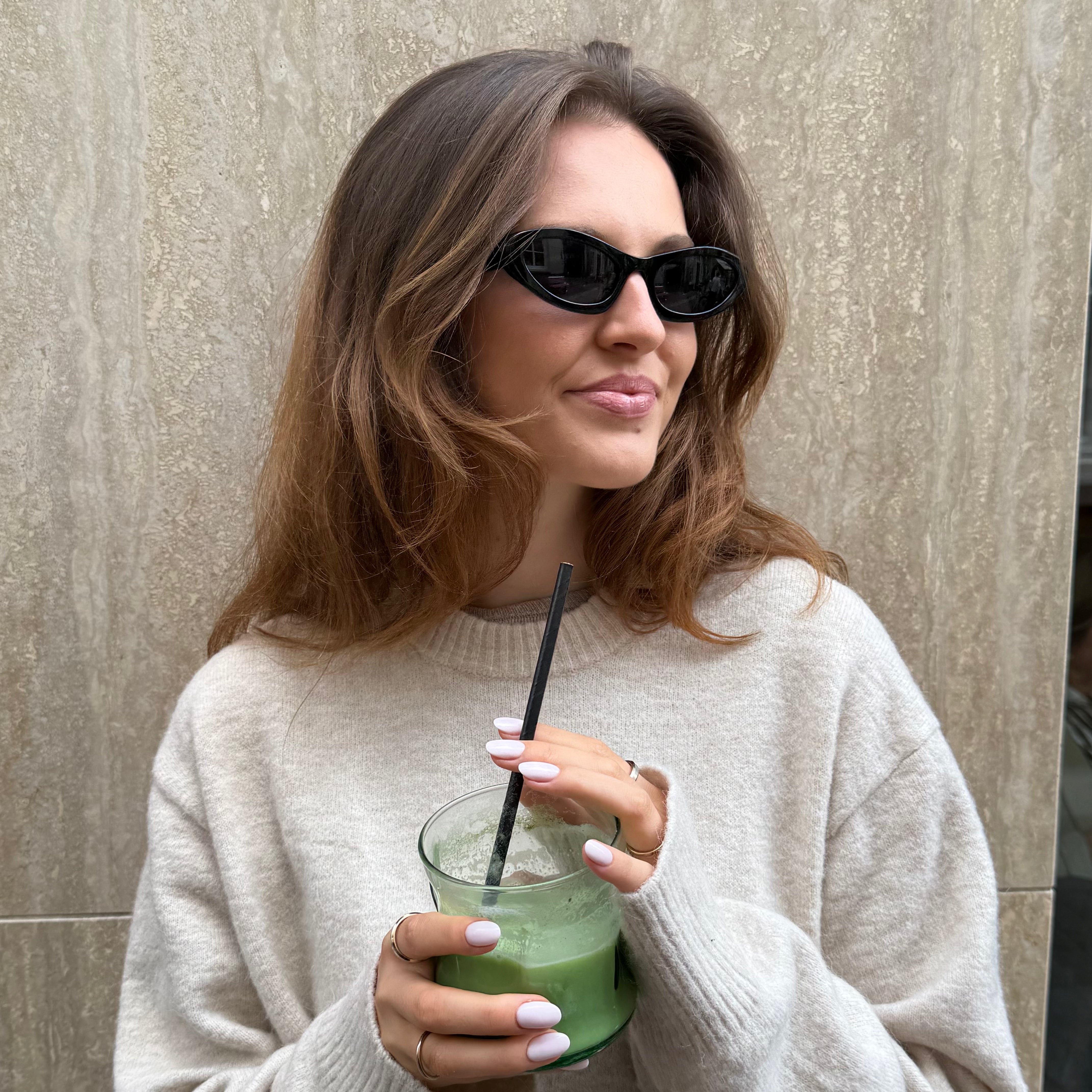 Richelle - Black Smoke - NULÁ Eyewear