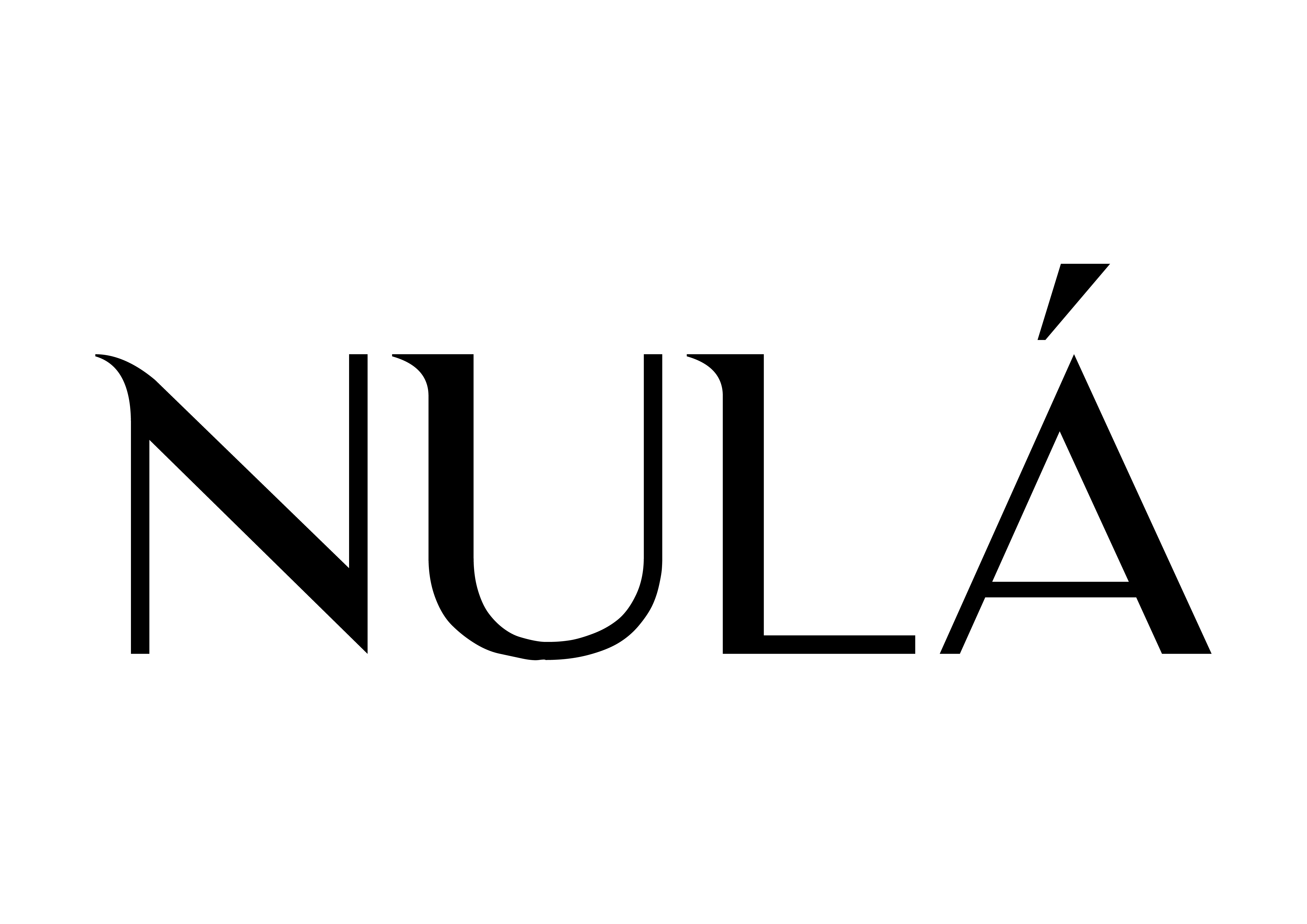 NULÁ  logo - luxe zonnebrillen voor vrouwen