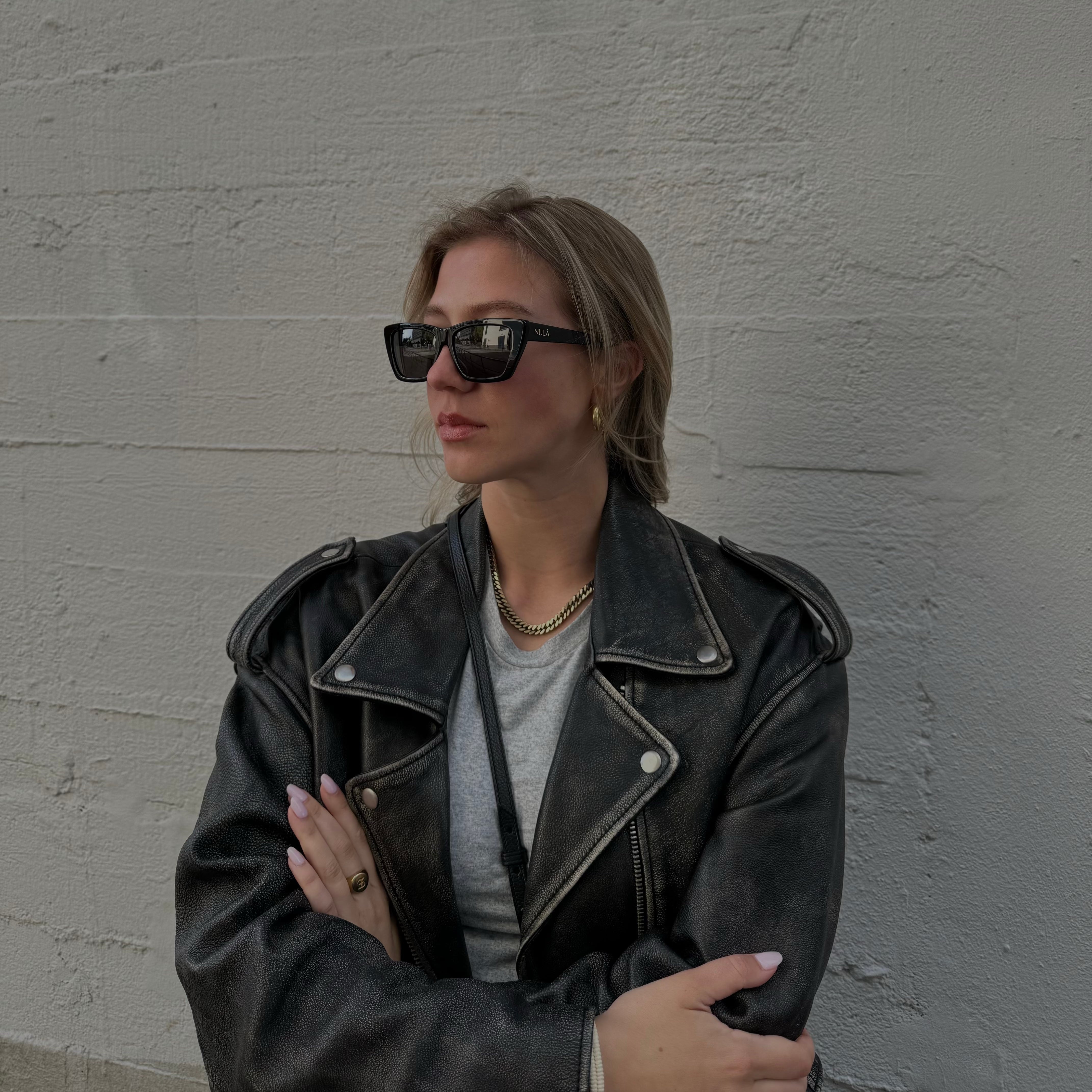 Zoë - Black Smoke - NULÁ Eyewear
