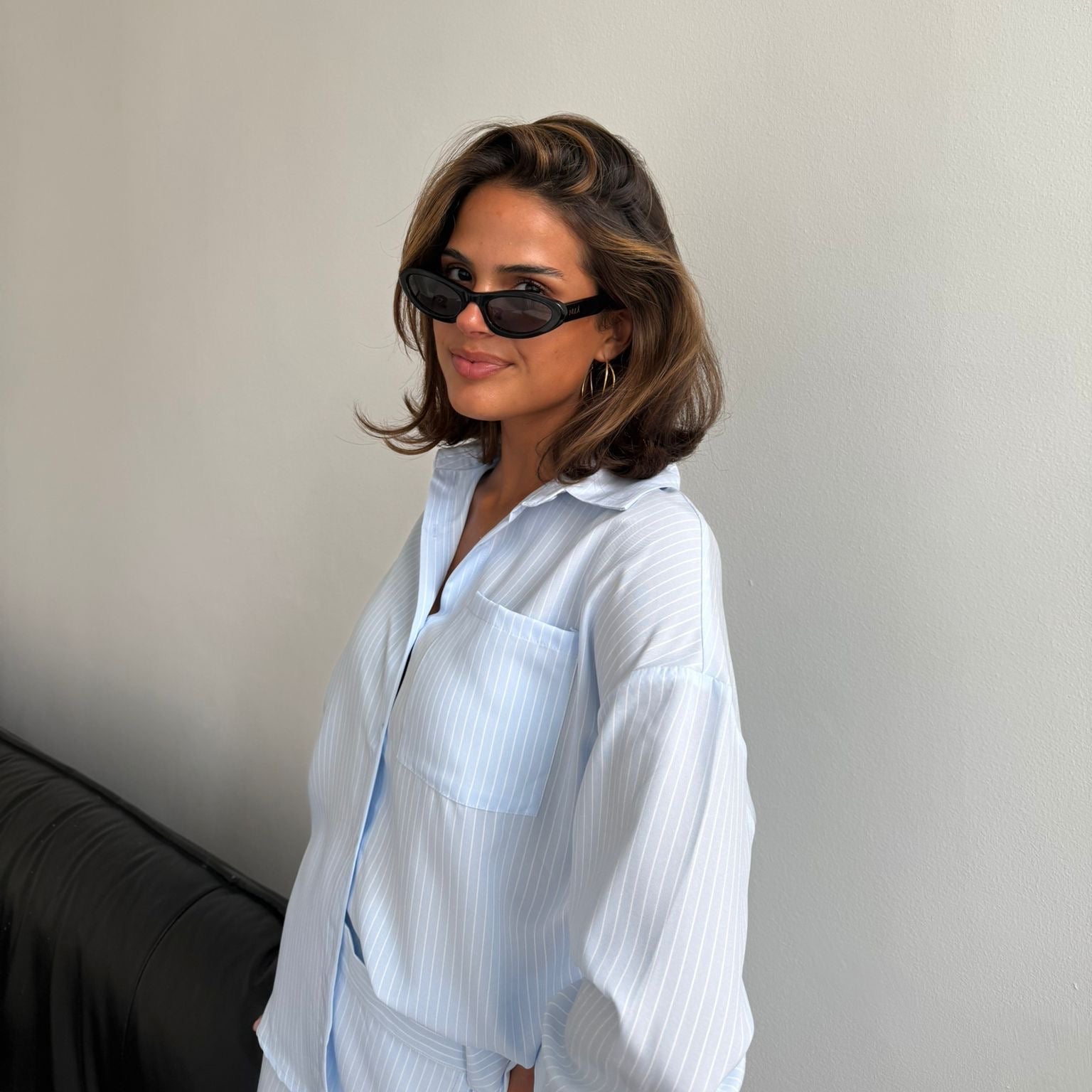 Richelle - Black Smoke - NULÁ Eyewear